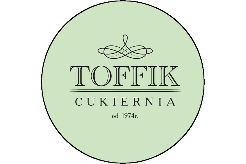 Logo cukierni Toffik
